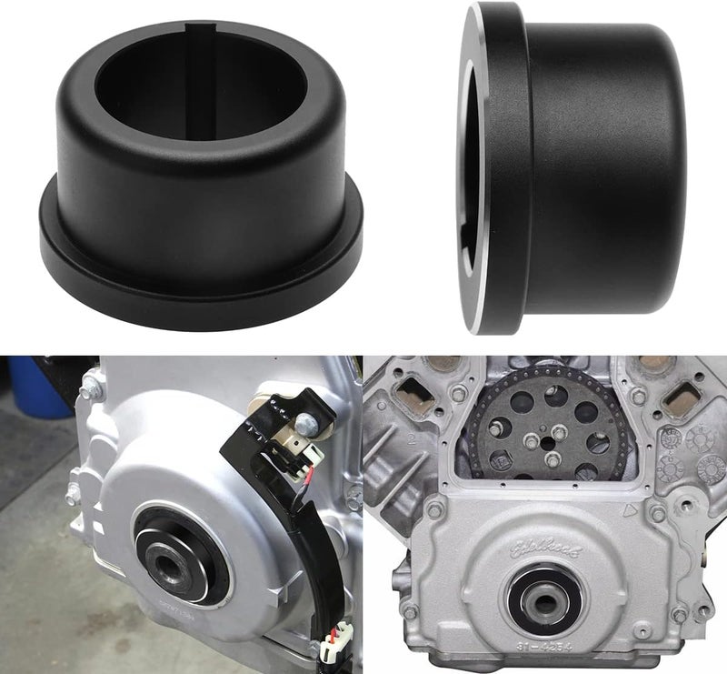 URLWALL LS Timing Cover Alignment Tools & Seal Installer Seal Kit, Front Rear Cover Alignment Tool Kit Fit for LS Series Engines Ls1 Ls2 Ls3 Ls6 Ls Lq4 Lq9 4.8 5.3 5.7 6.0 6.2 (Black) - Image 1